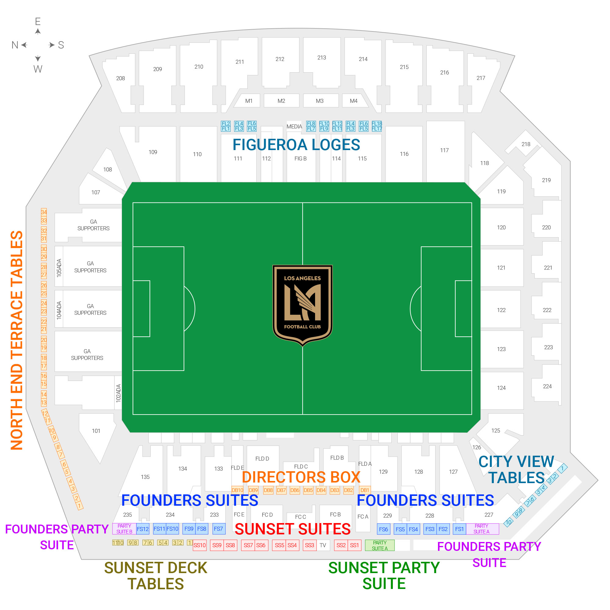 Reserve Now  LAFC Suites